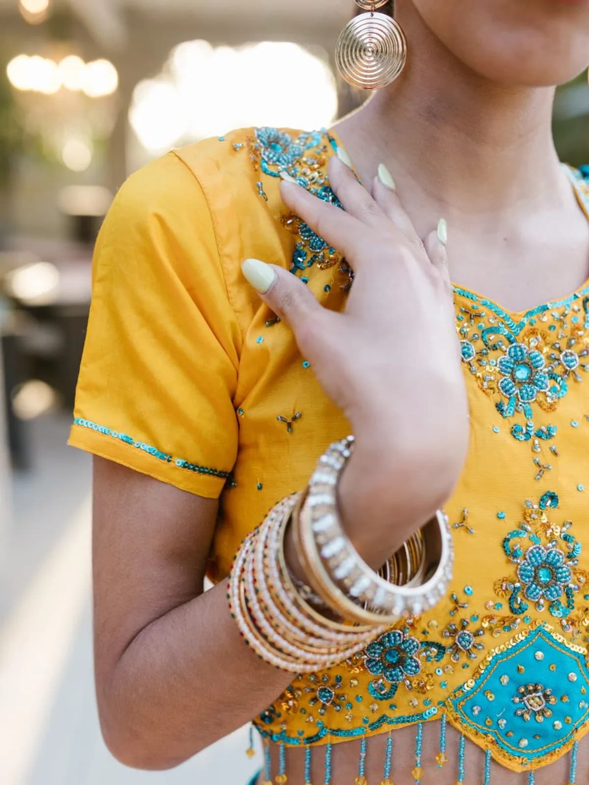 Muthu Pearl Bangle Set